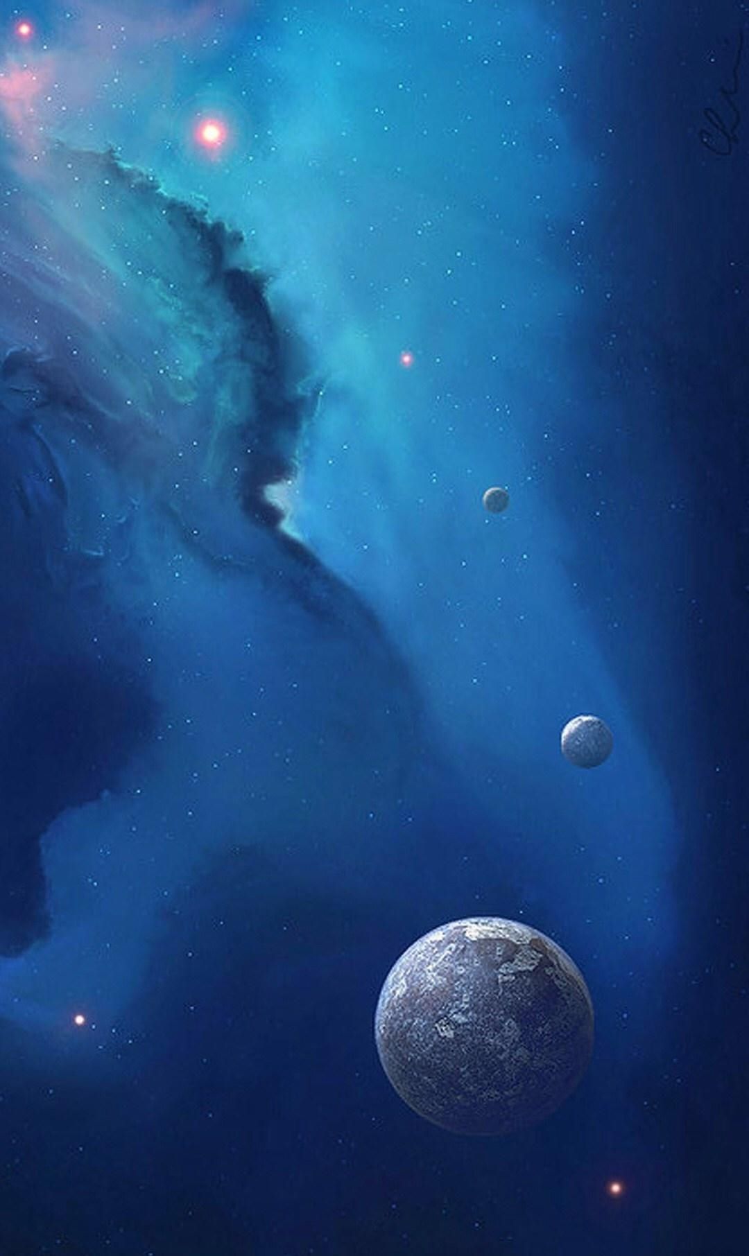 宇宙洪荒手机壁纸:一起欣赏星球之美