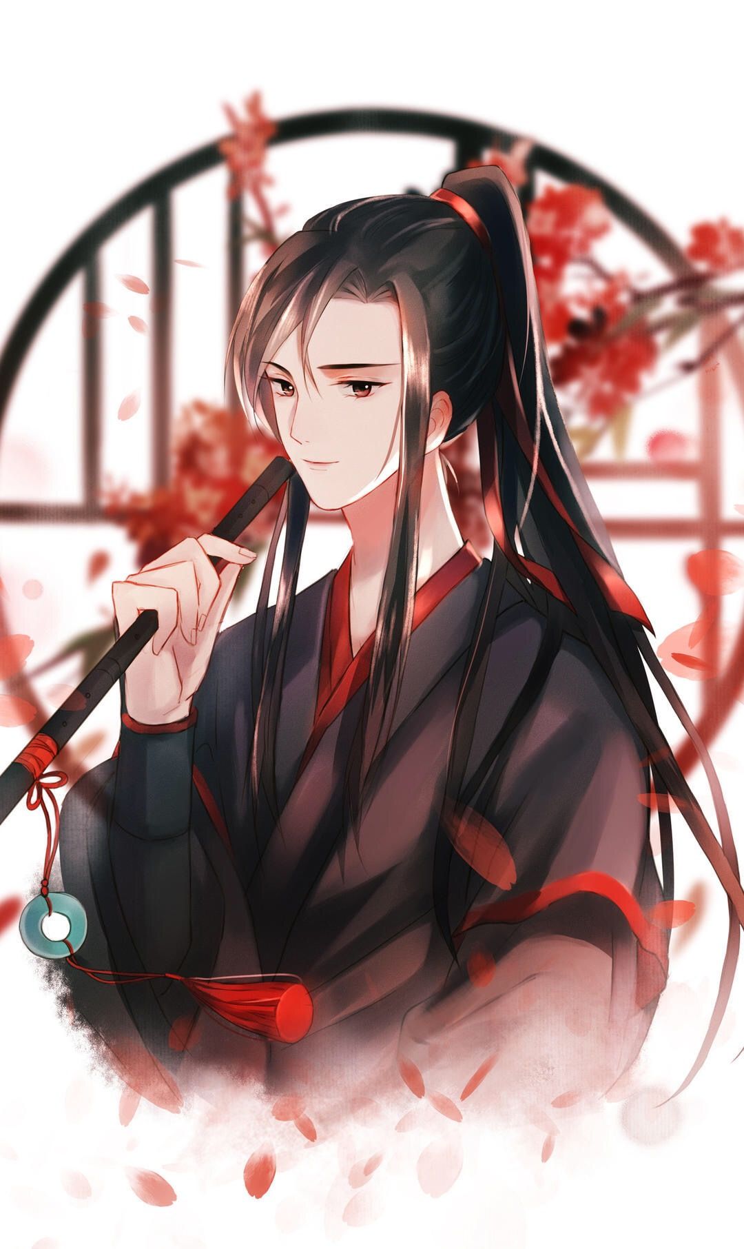 魔道祖师二次元古风壁纸,他生莫作有情痴,人间无地着相思