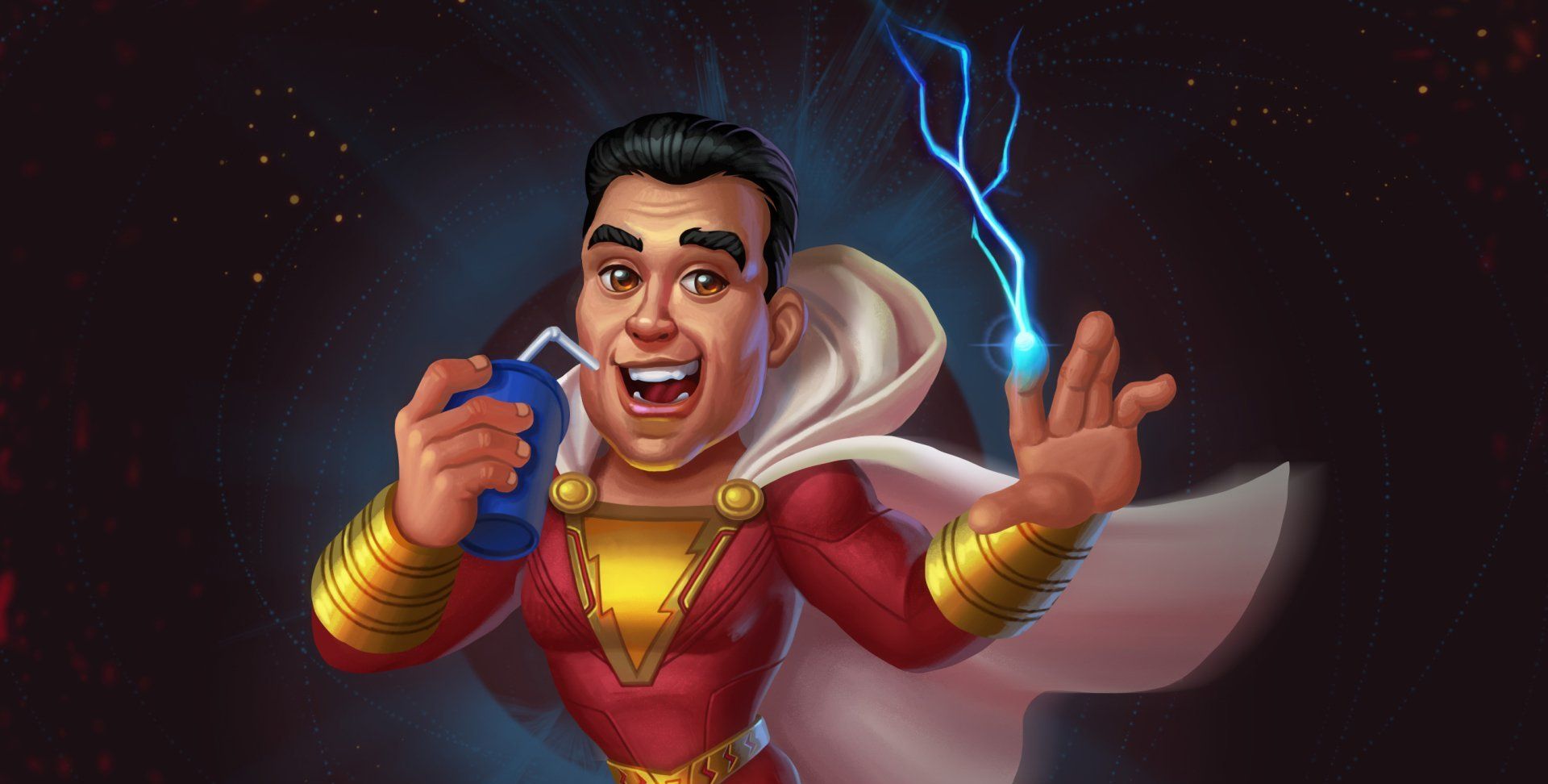 《雷霆沙赞》精美壁纸来了,喜欢就做待机画面吧