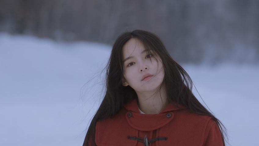 孙安可就像是从画里走出来的姑娘,美得不真实