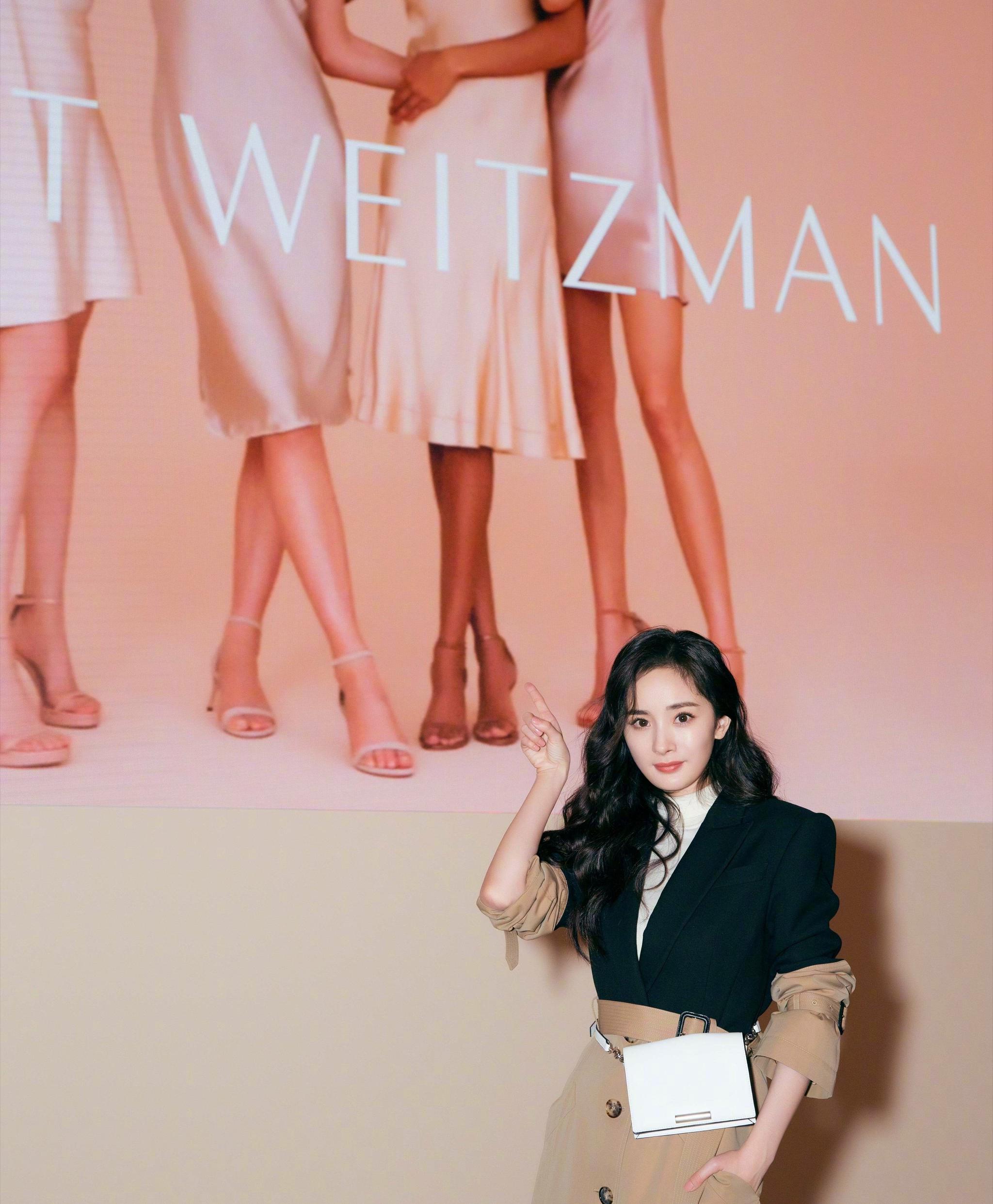 杨幂成为stuart weitzman品牌全球代言人,现身sw发布会现场|杨幂|发布