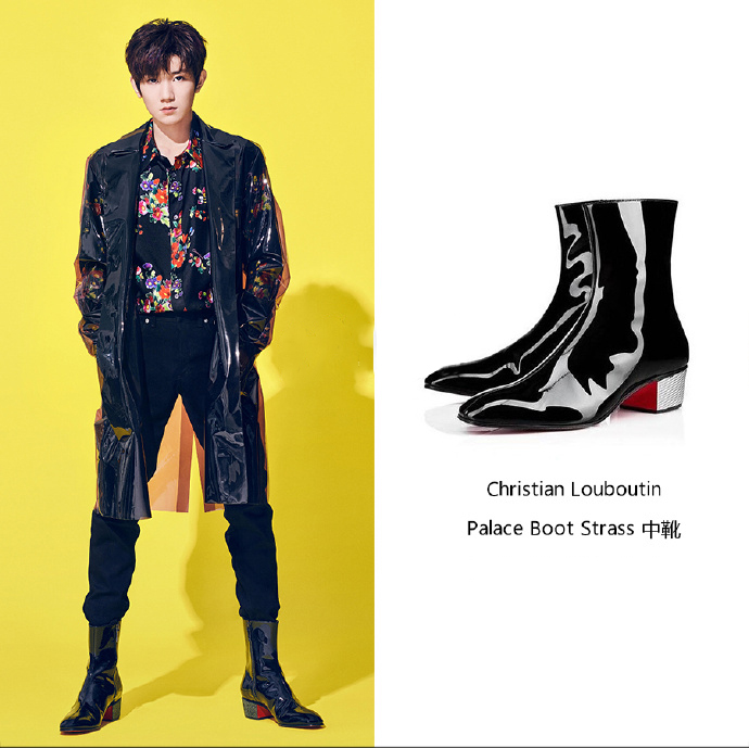 王源穿鞋的功夫见长,几千的鞋子每双都她像个华丽到极致的芭比娃