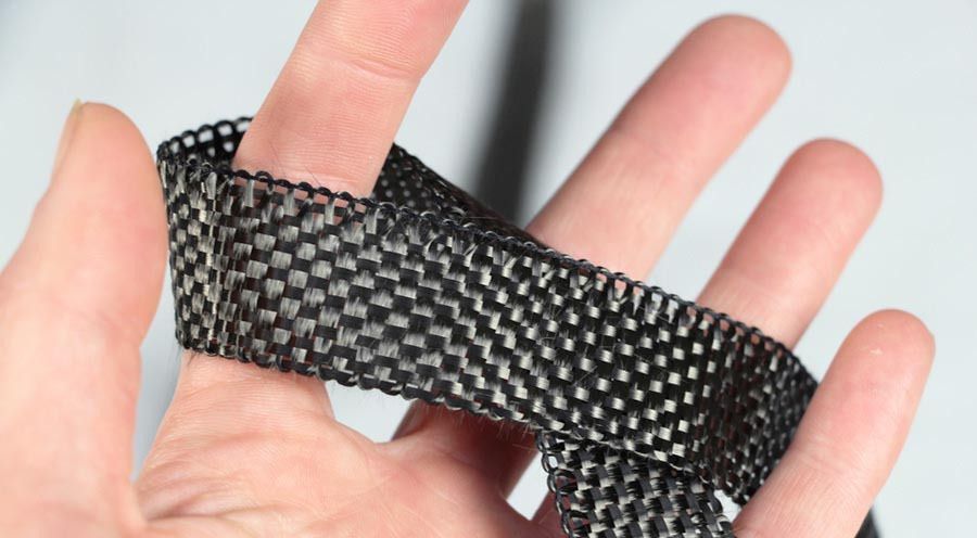 碳纤维平纹编织带232g 25mm 25mm宽