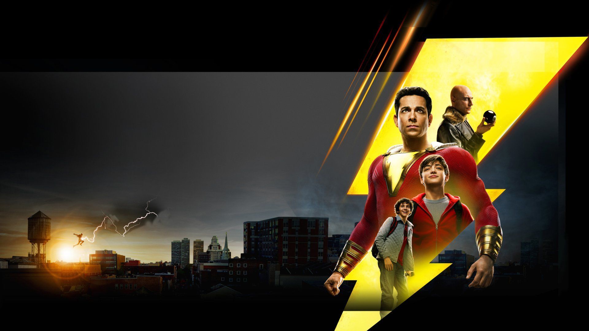 《雷霆沙赞》精美壁纸来了,喜欢就做待机画面吧