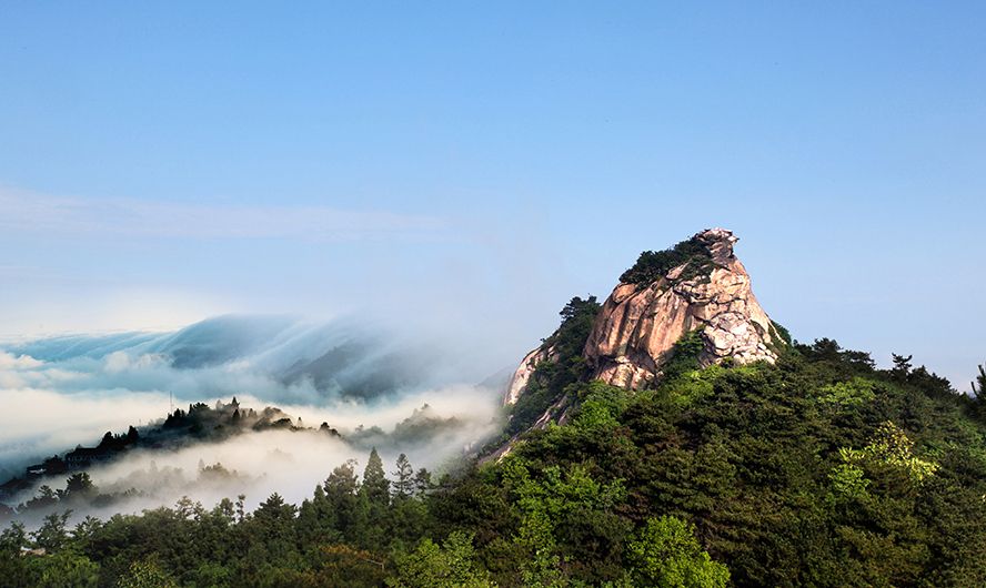 河南省鸡公山风景图