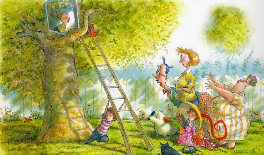 插画美国艺术家davidcatrow儿童绘本插图