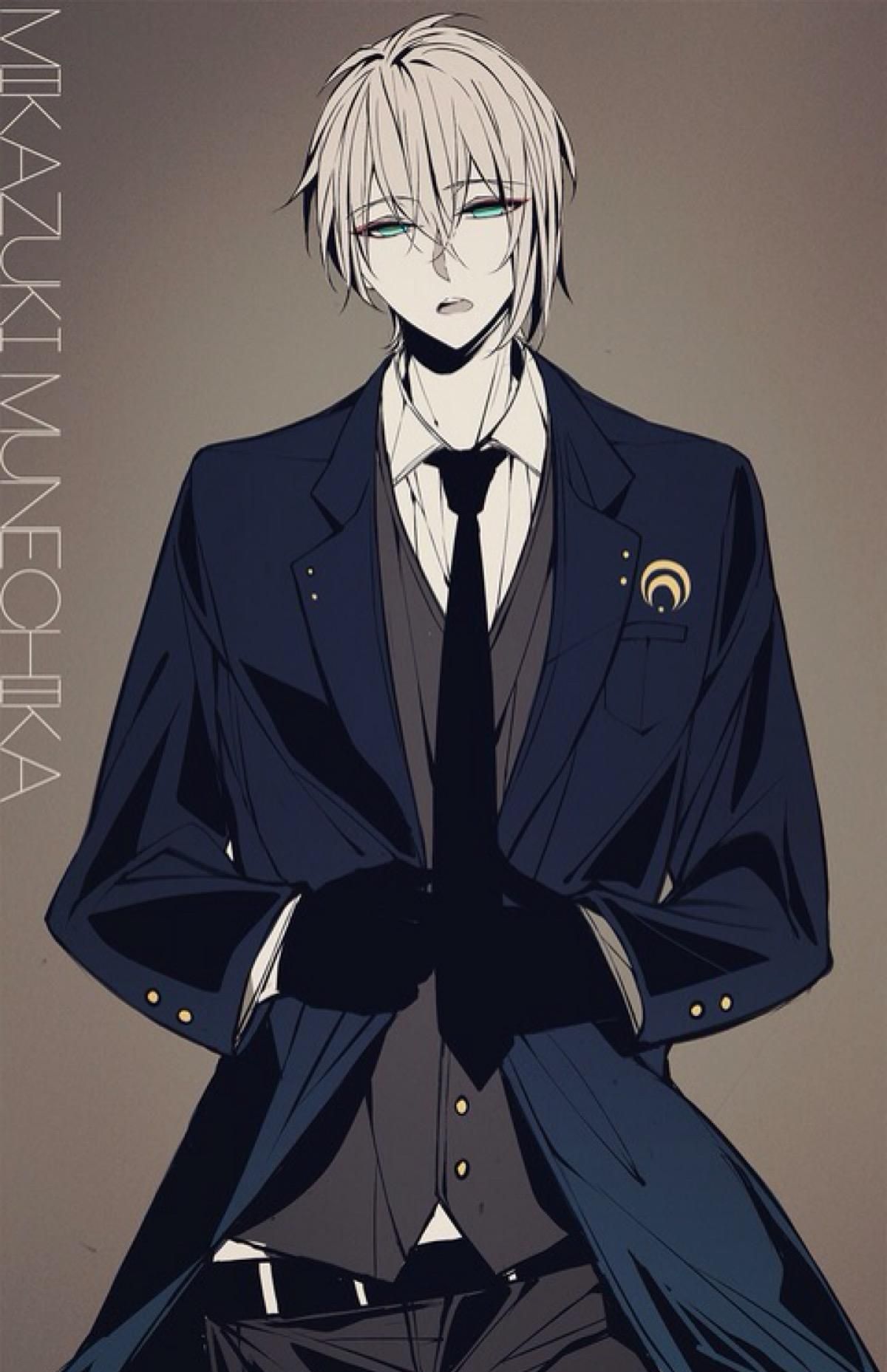 二次元男神当你穿西服的时候告诉我我要当你的新娘