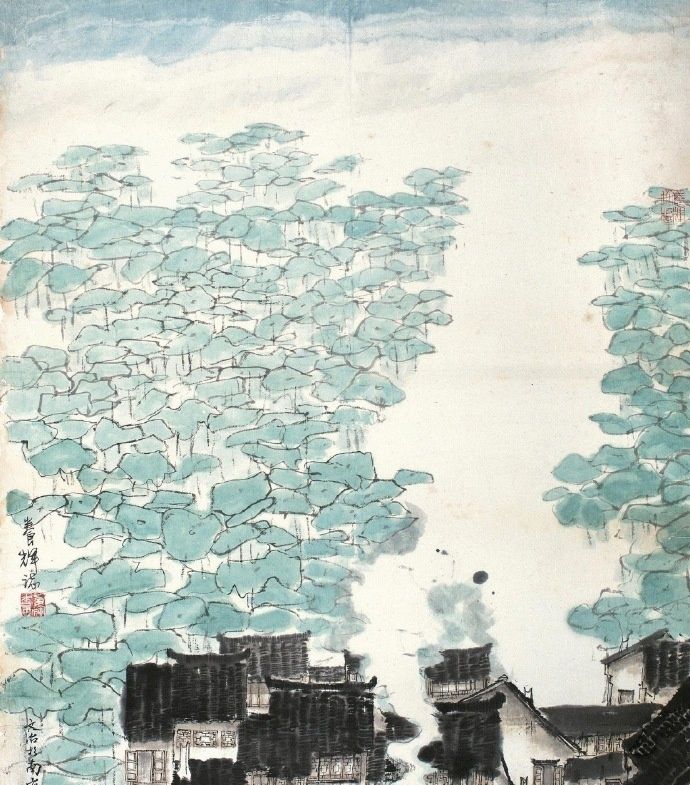 宋文治山水画让你看了便移不开眼