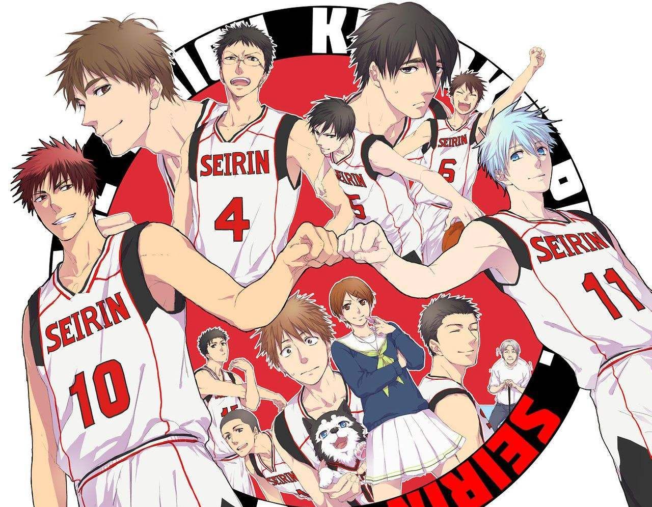 《黑子的篮球》诚凛高校图集(图片均来自百度)