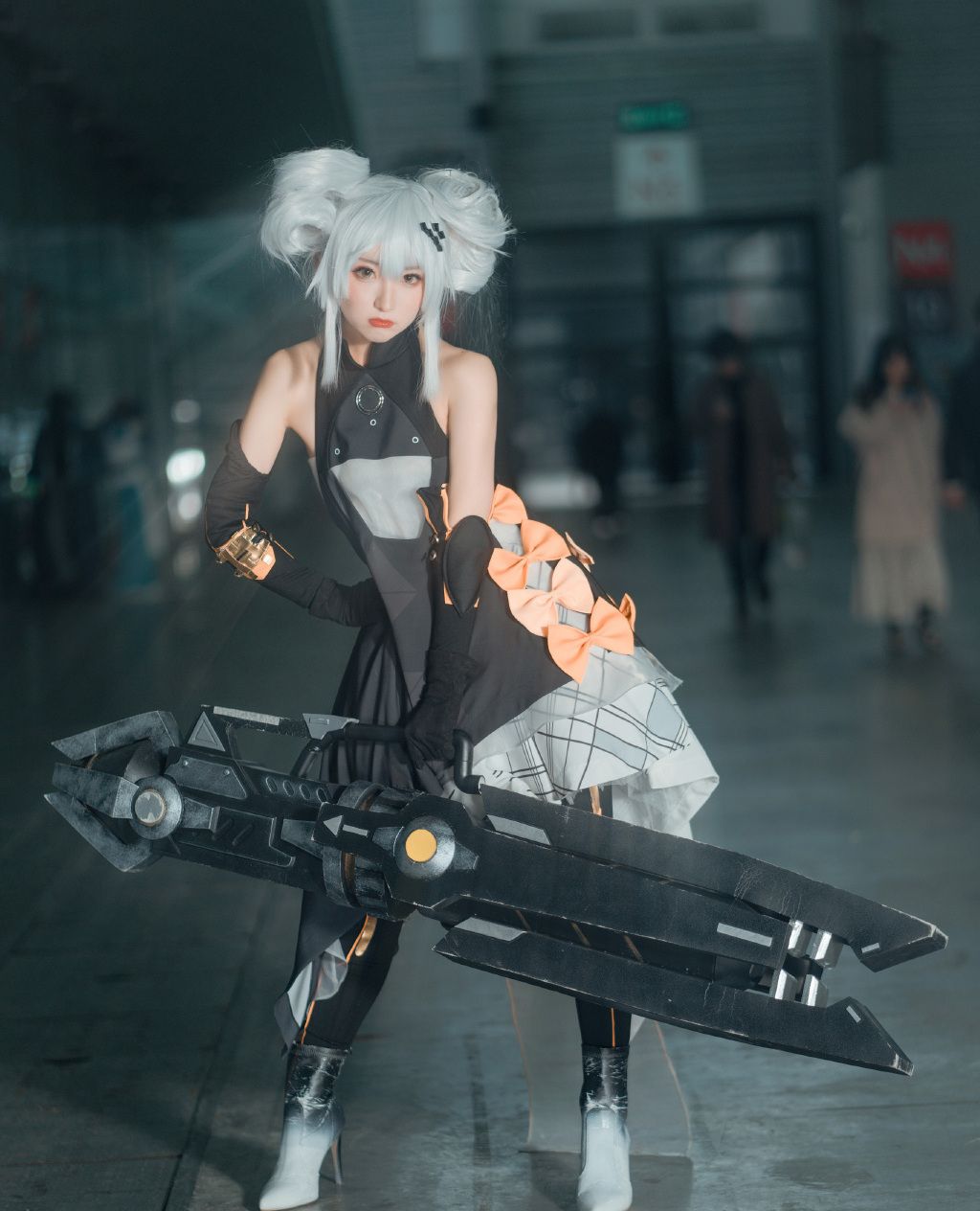 战双帕弥什卡列尼娜cos:我的隐藏技能爆发非常高,值得你的注意_高清