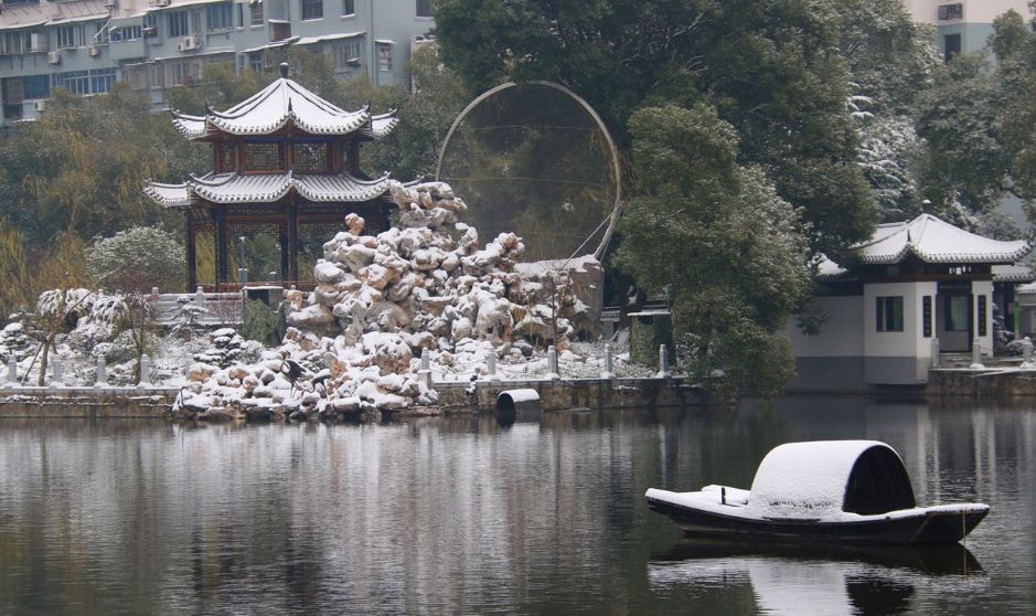 南昌雪景也可以这么美,让人梦回豫章城!