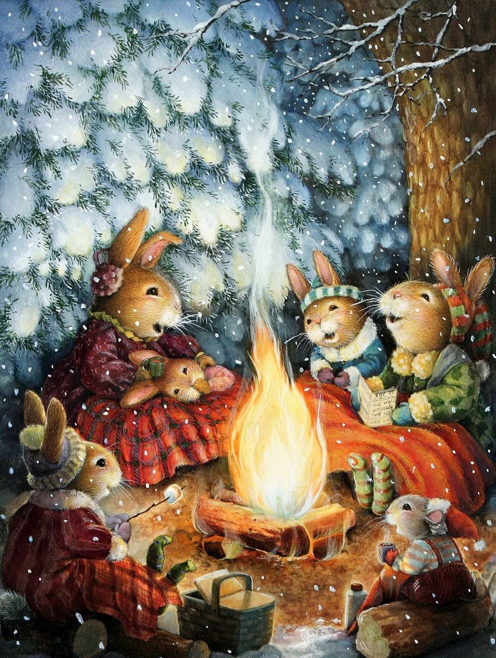 插画:迷人的童话世界-艺术家susan wheeler