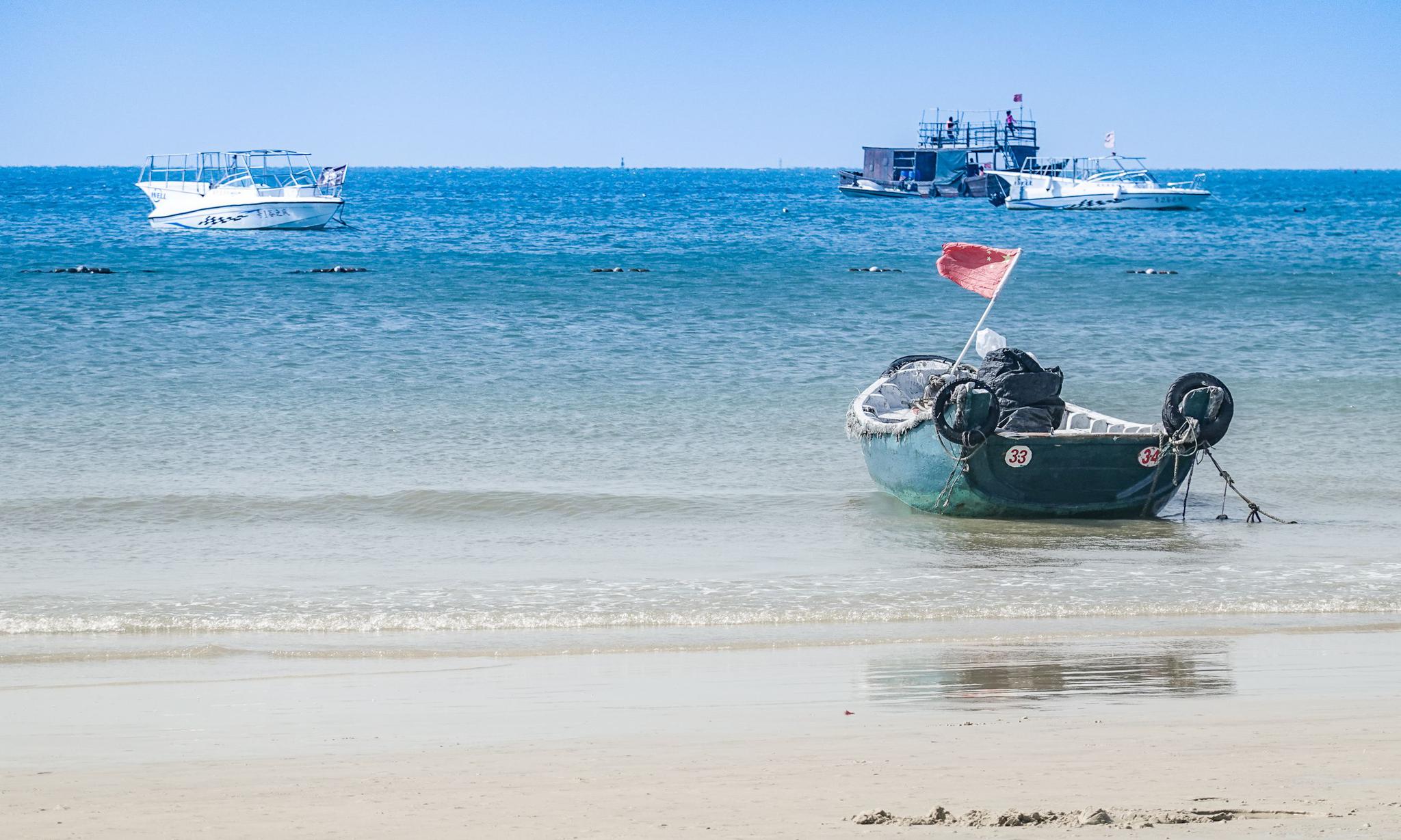 广西北海四季如春 银滩被称为中国第一滩 景色独好