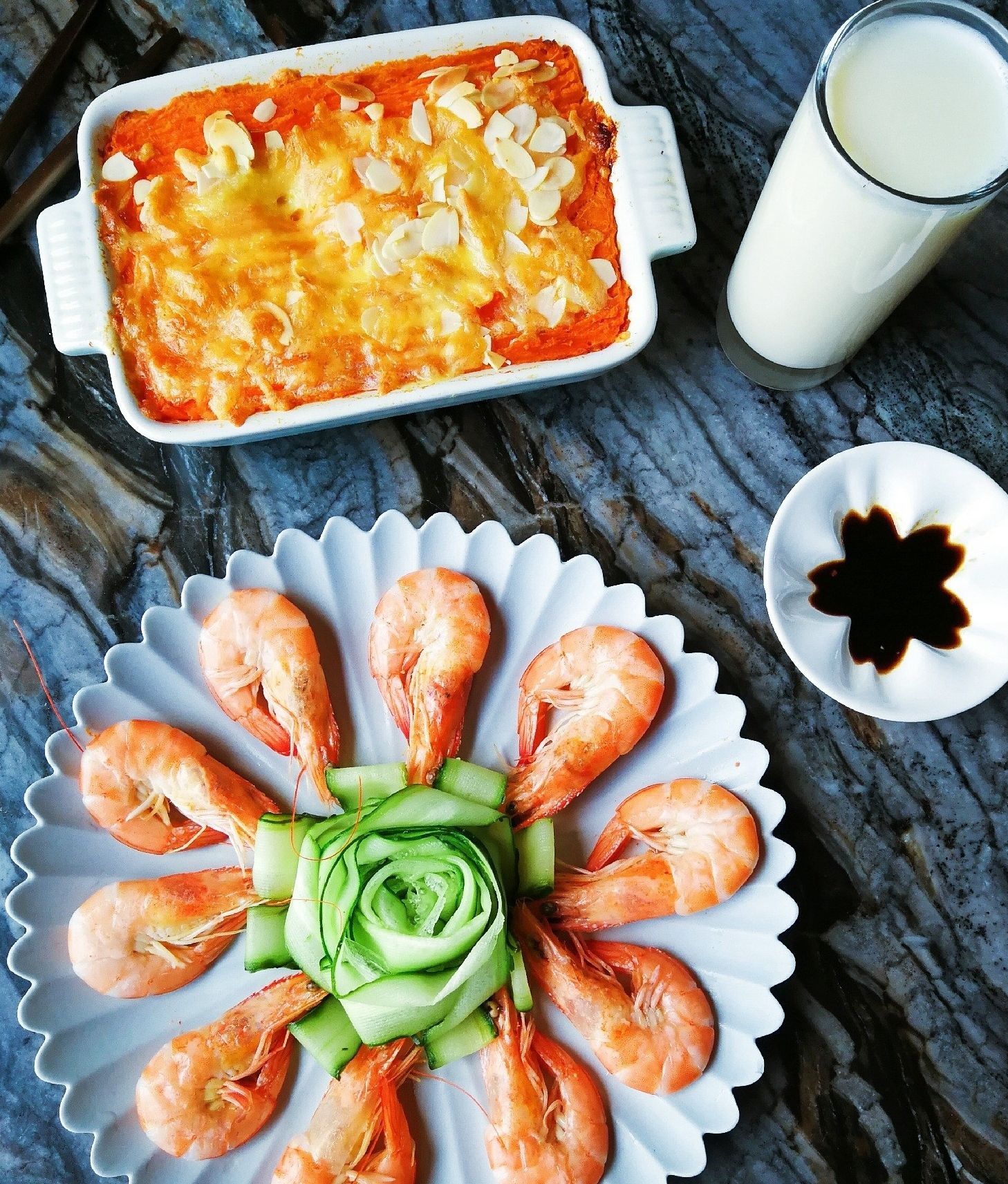 分享一组美食,色香味俱全,超幸福啊