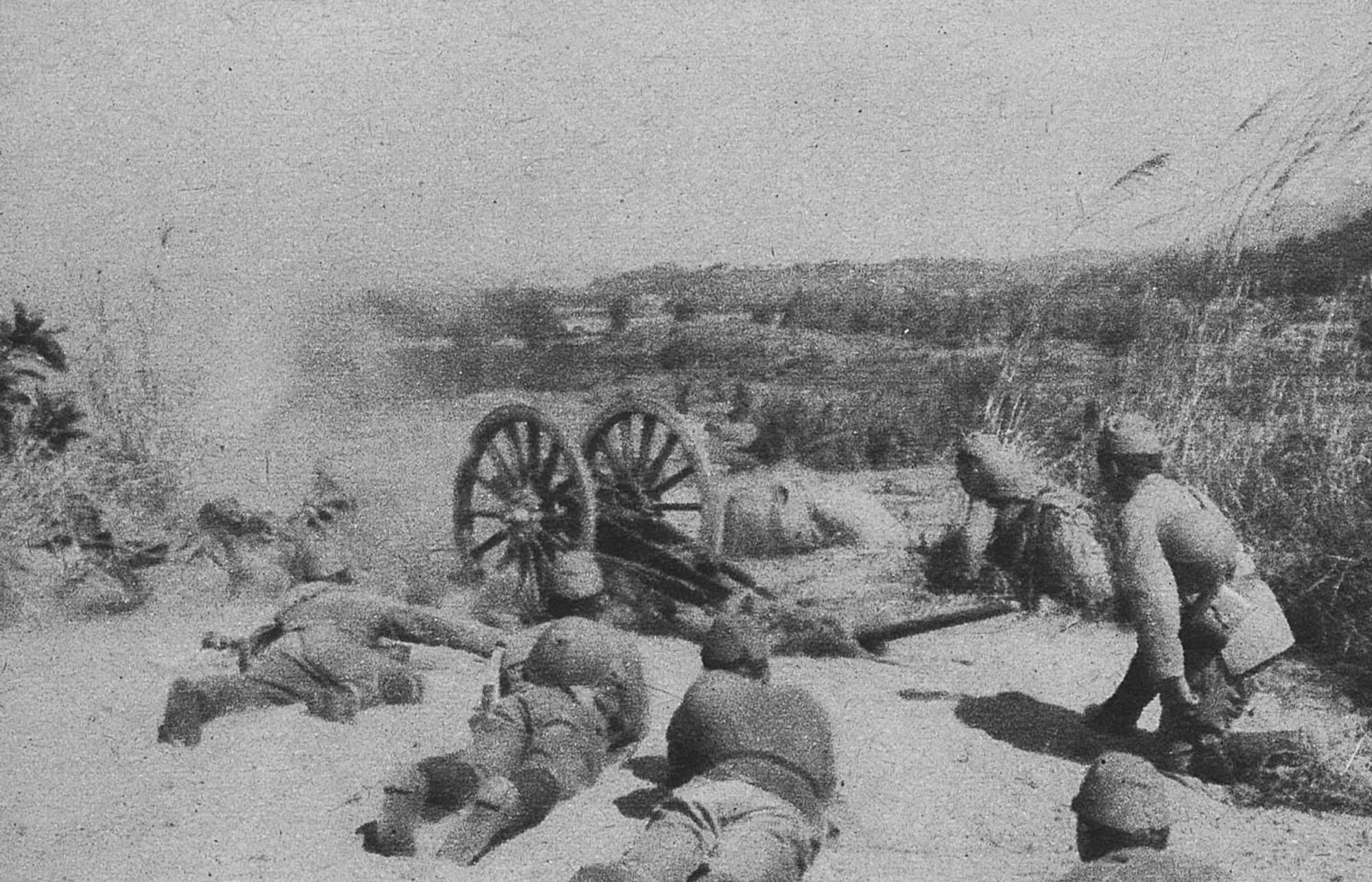 1939年12月珍贵图集:中国军人奋力与敌军作战,却在广西大量被俘