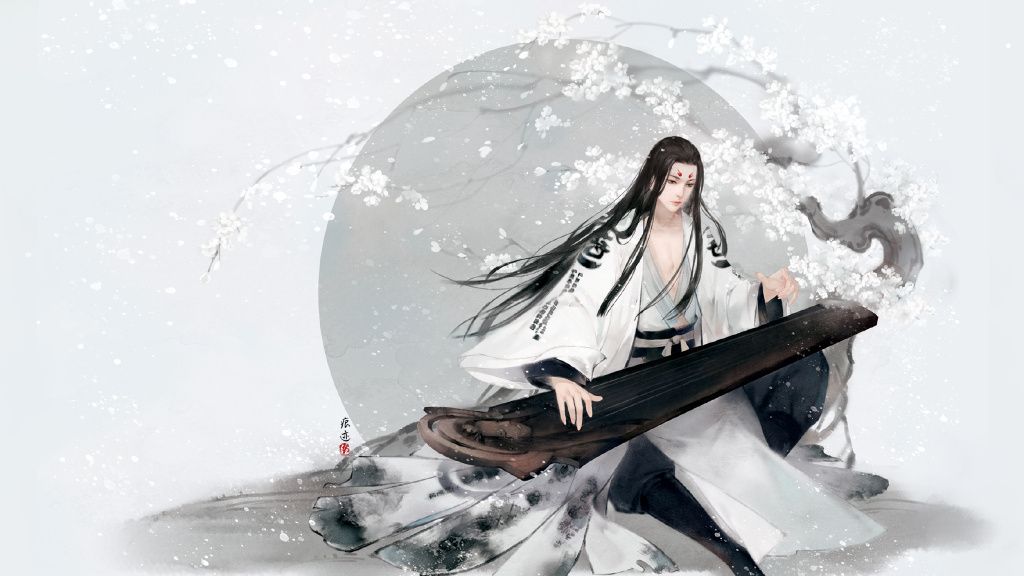 气质干净的古风动漫男生图片_高清图集_新浪网