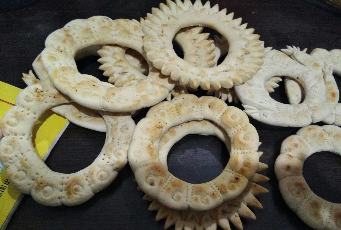 快看关中名村陕西乾县马兰寨村民间端午的油曲轮馍