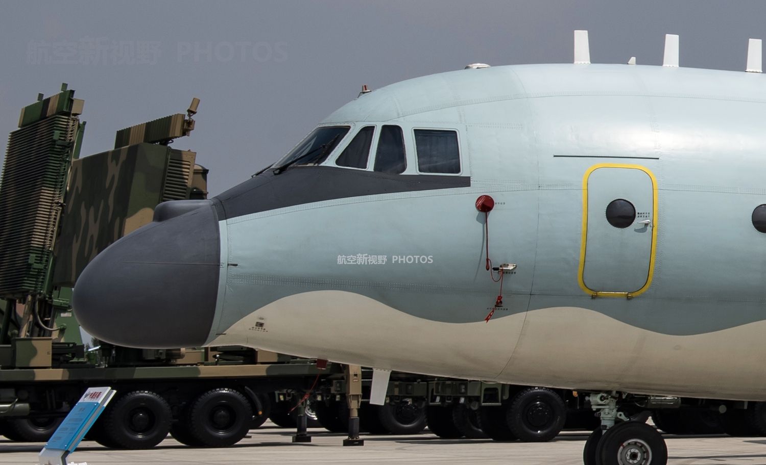 中国空军现役最新空警500预警机高清大图 好看的飞机一定是好飞机