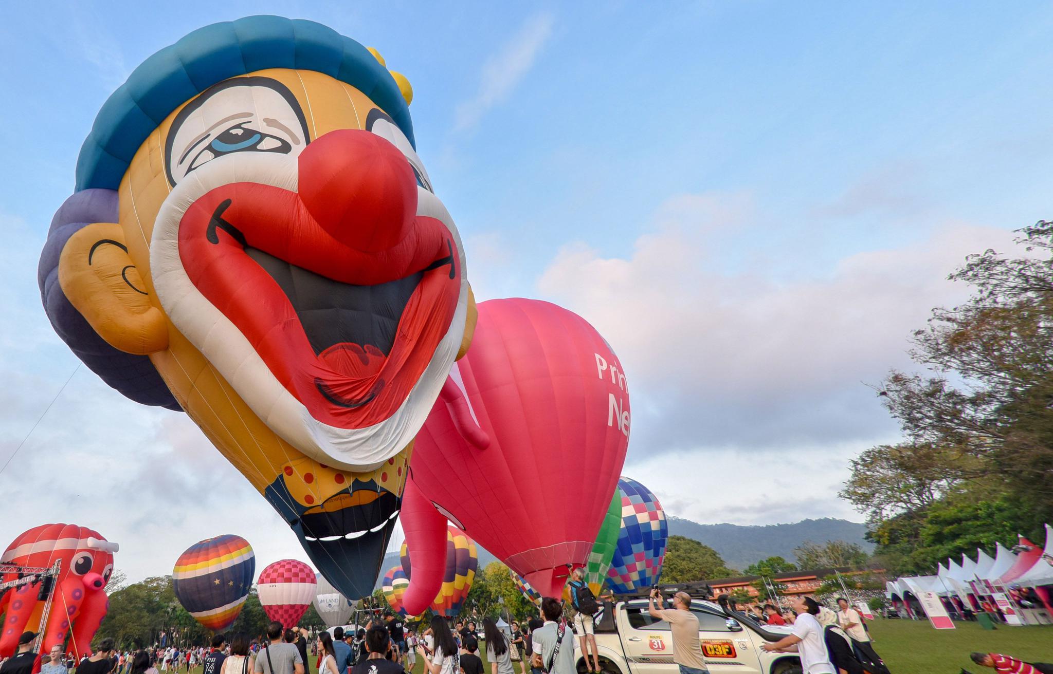 马来西亚槟城举办热气球节_高清图集_新浪网