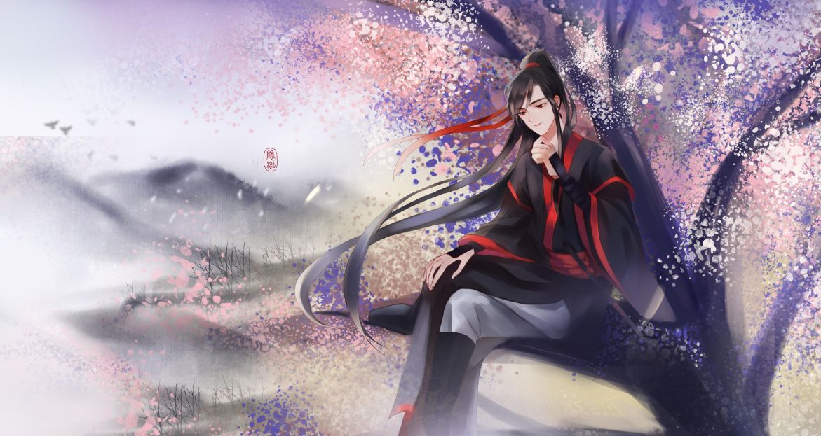 最美古风二次元魔道祖师问了十三年终是把那人盼回来了