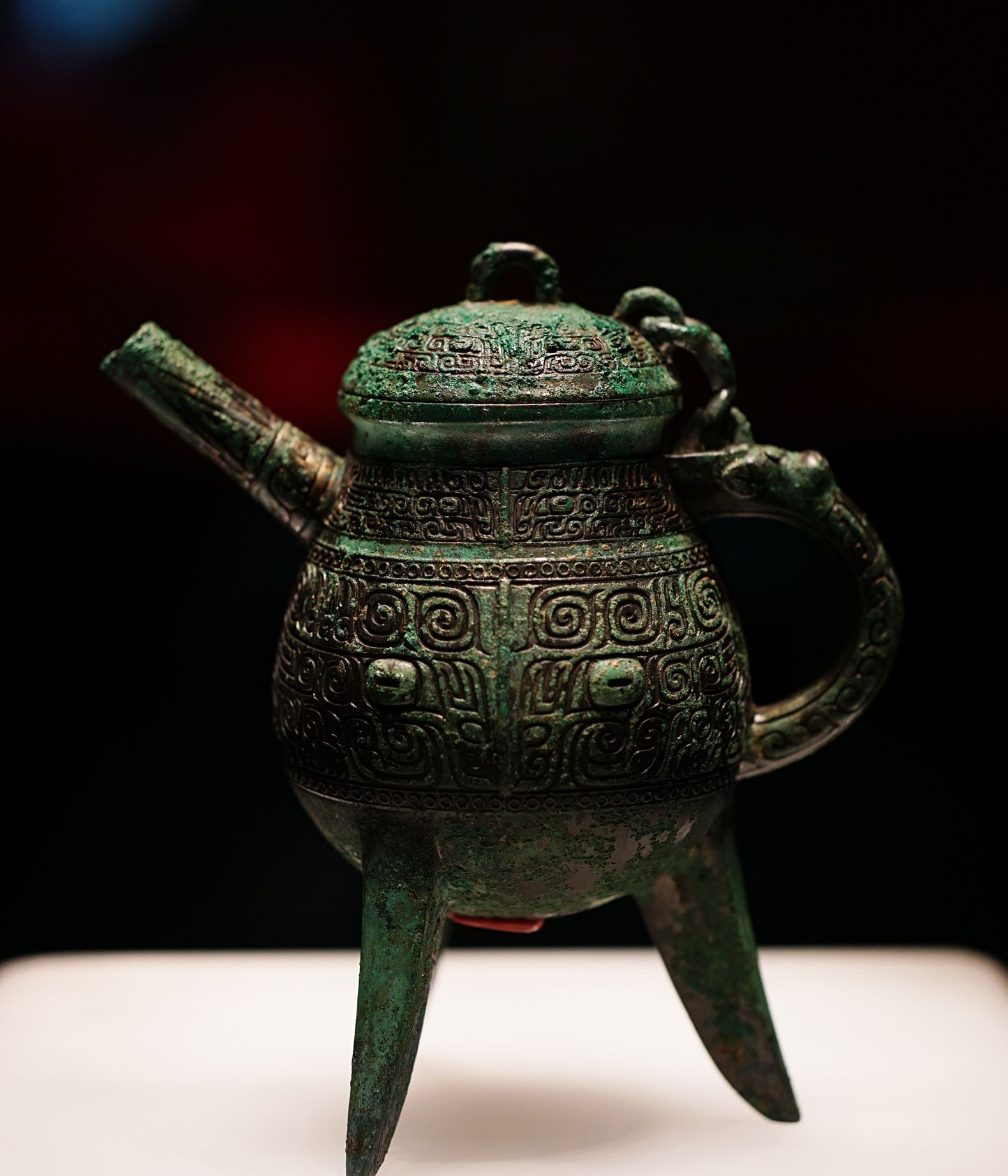 山西青铜博物馆展出的古代青铜器