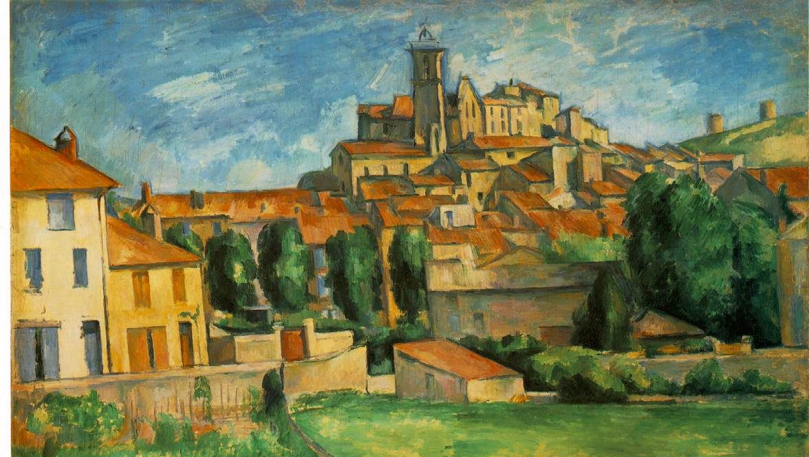 西方现代主义绘画之父,保罗.塞尚油画作品欣赏集二