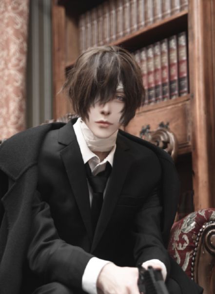 coser八犬换上女装后,这婉约的盘发,这精致的