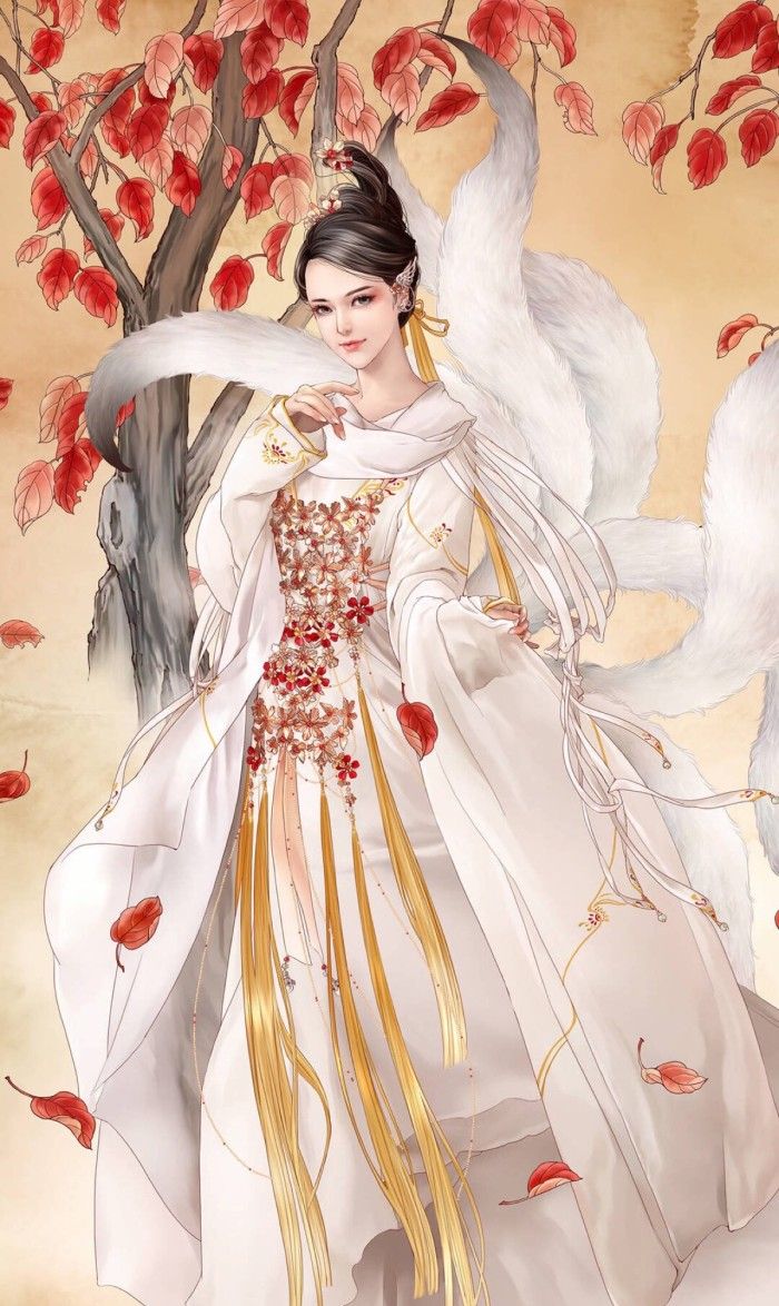 唯美古风二次元美女壁纸爱光光情光光孤单寂寞无处藏