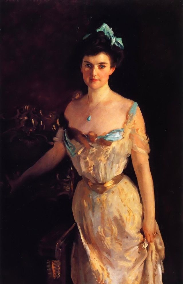 约翰辛格尓萨金特肖像画