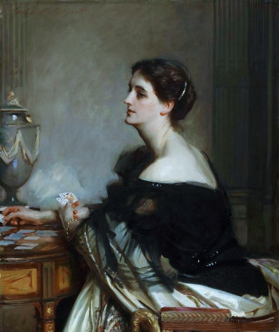 约翰辛格尓萨金特肖像画