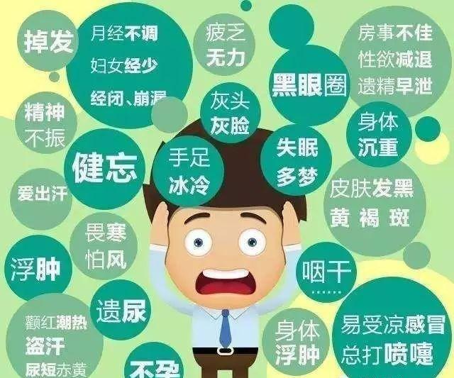 肾虚这3个危害哪个最严重肾阳虚或者肾阴虚用药相同吗