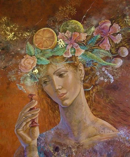 保加利亚女画家daniela zekina的作品,真心的好看