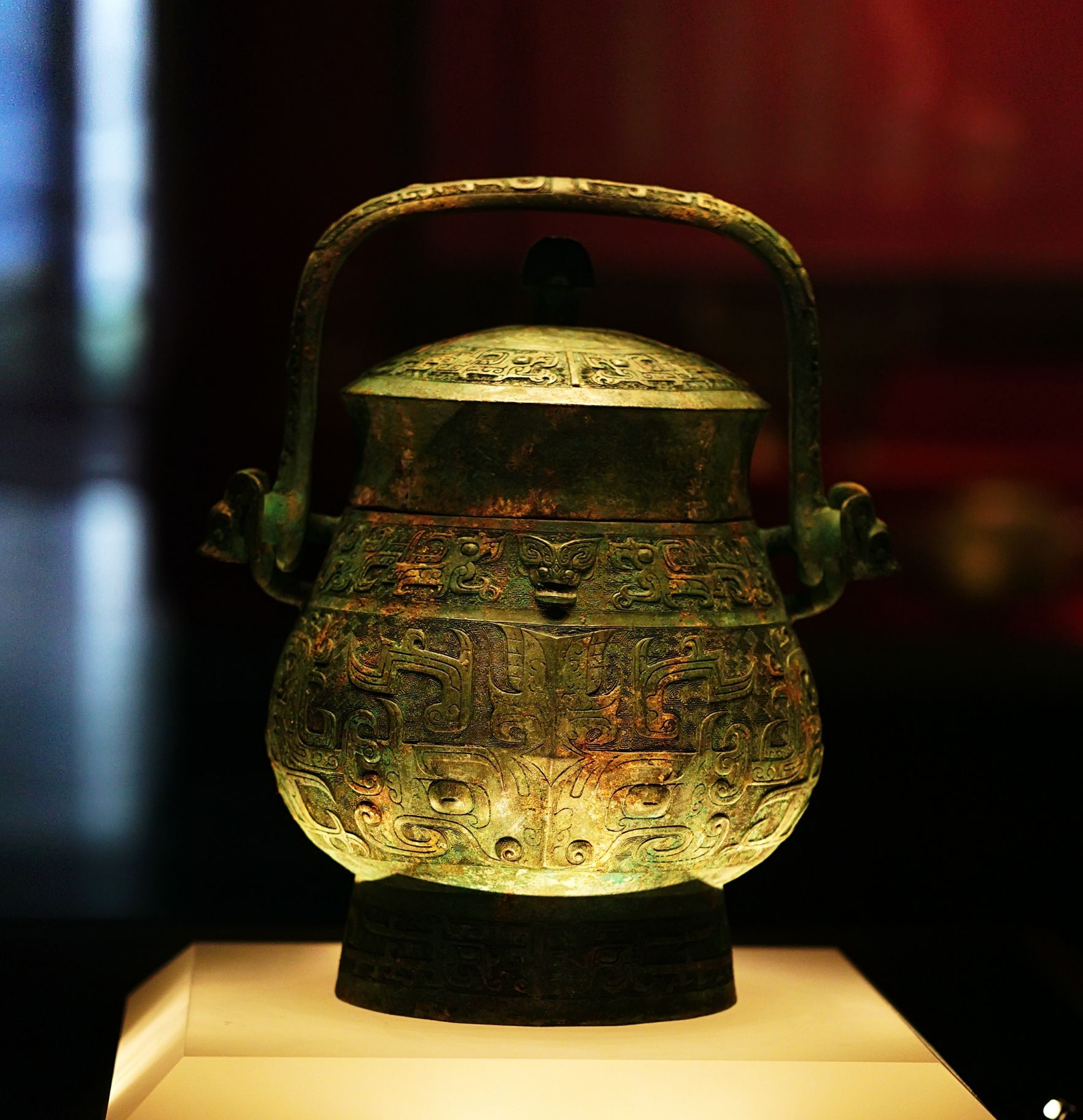 山西青銅博物館展出的古代青銅器