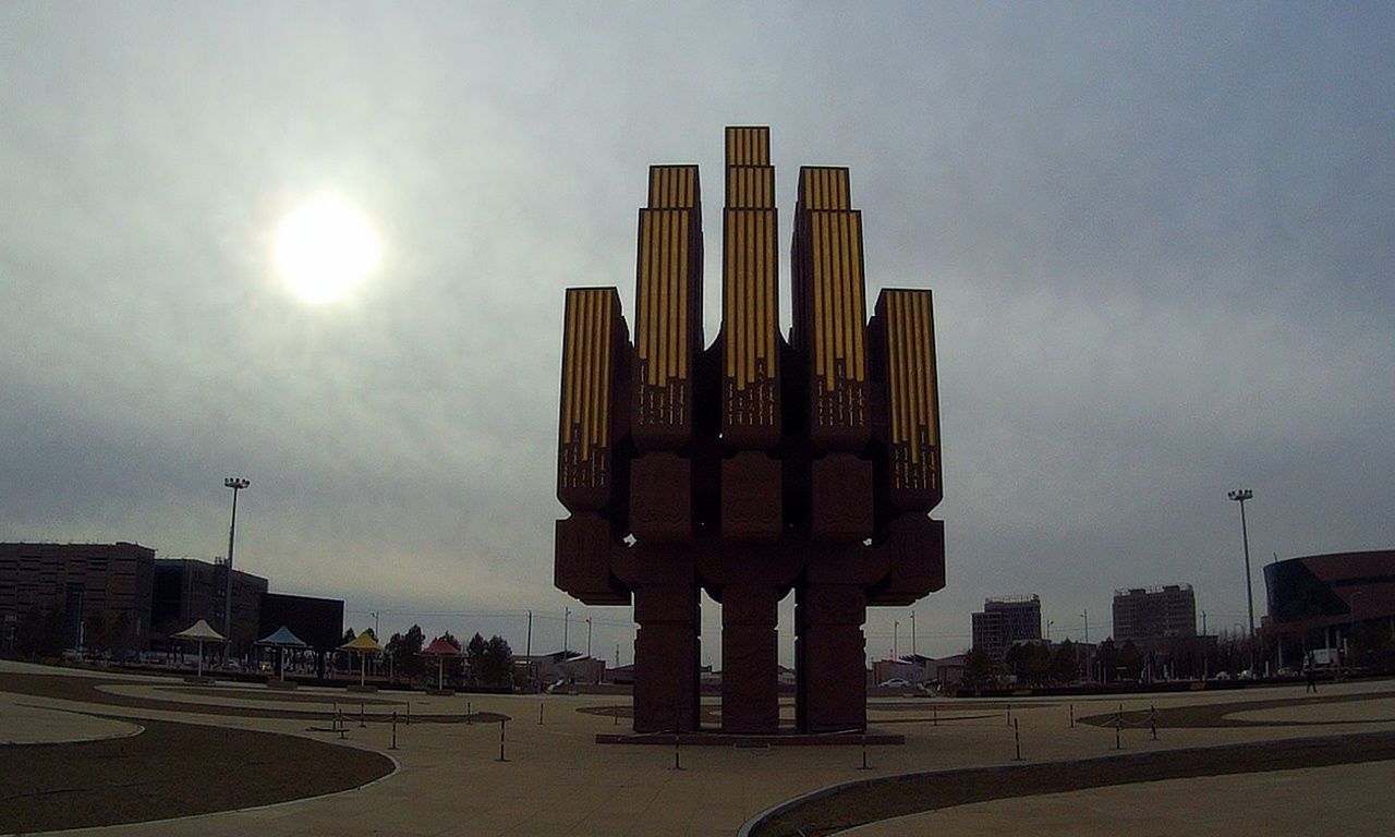 鄂托克旗蒙古秘史博物馆广场一|博物馆广场|蒙古秘史|鄂托克旗_新浪