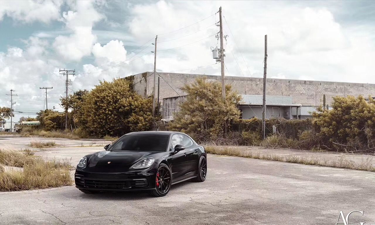 保时捷帕拉梅拉爆改案例欣赏光是看到红色卡钳我就瞬间迷住了