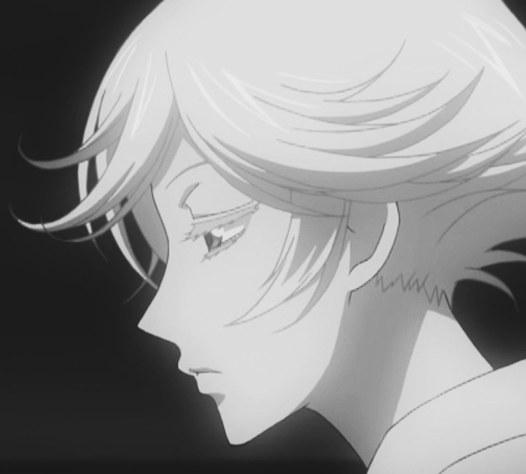 自截男生动漫头像帅气的白蛇瑞希