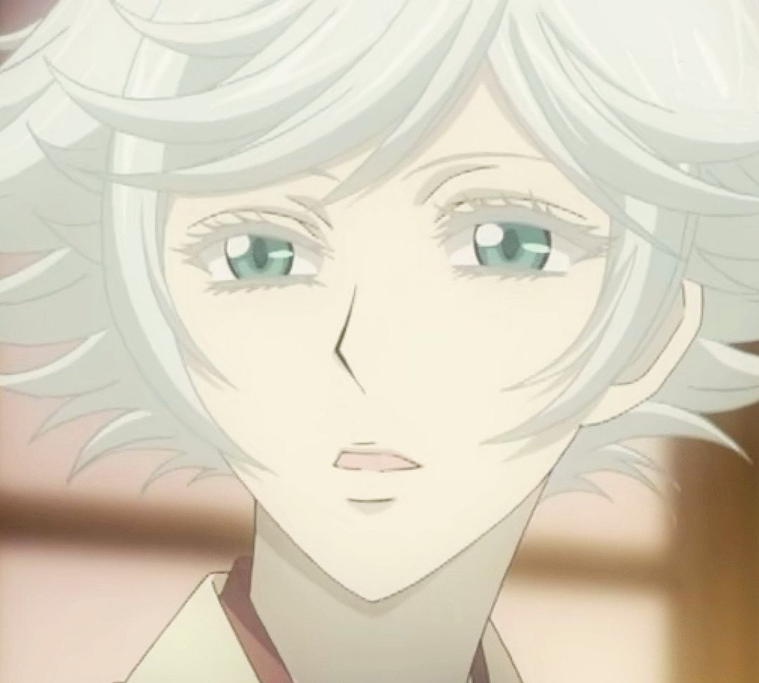 自截男生动漫头像帅气的白蛇瑞希