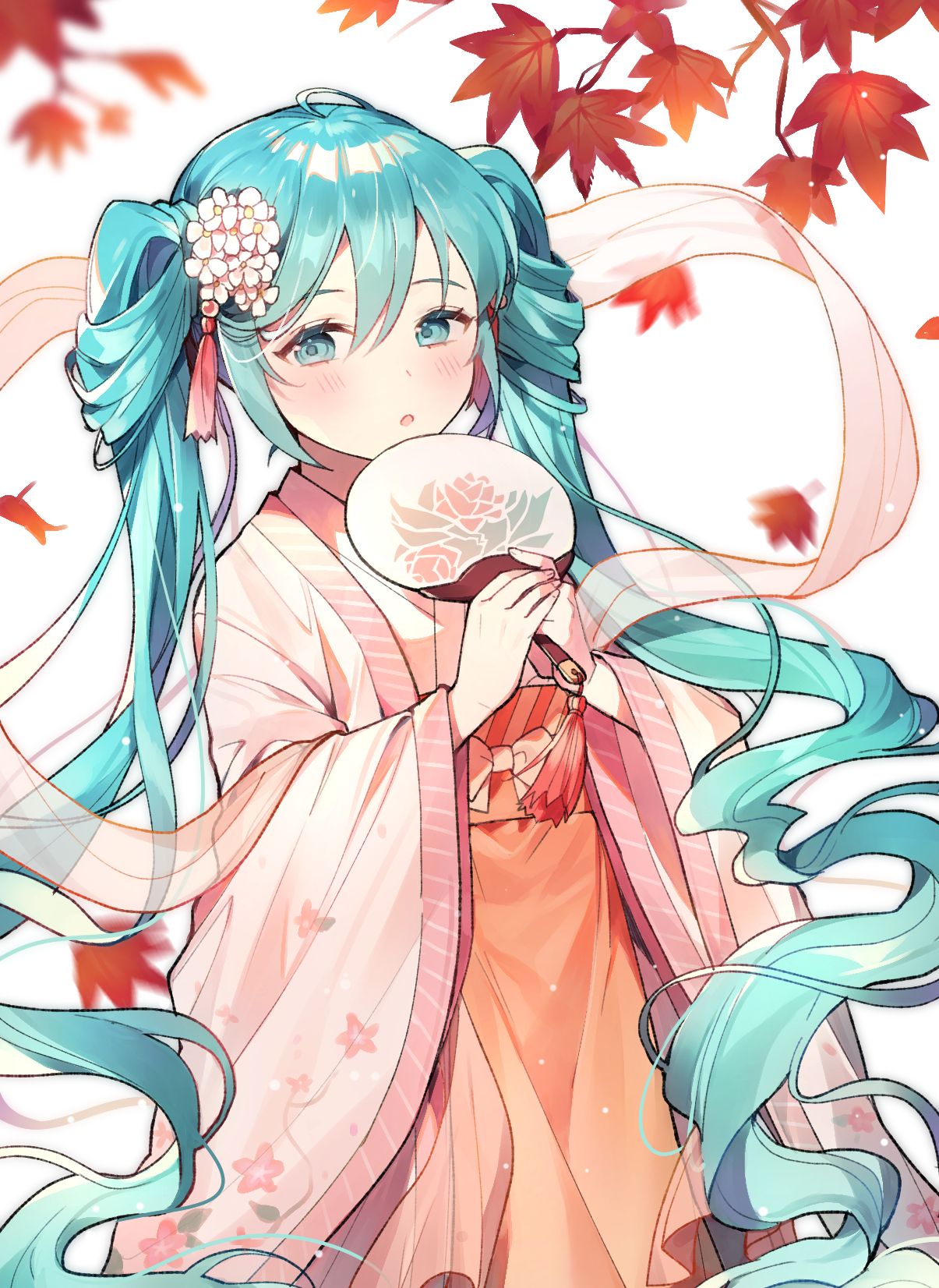 同人图初音未来为樱花节应援美如公主殿下