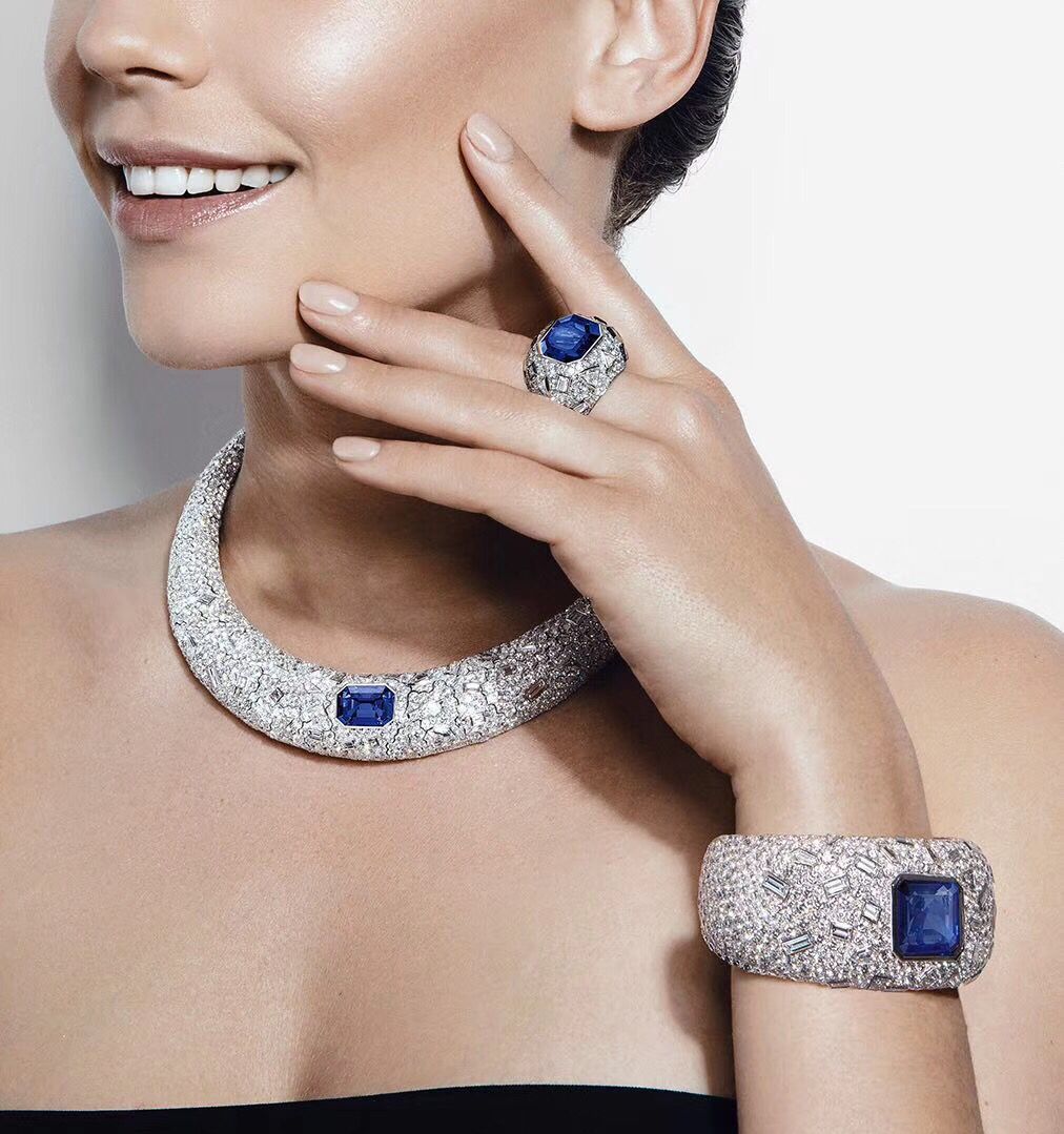 伯爵高级珠宝blue ice 蓝色冰川 惊艳了时光