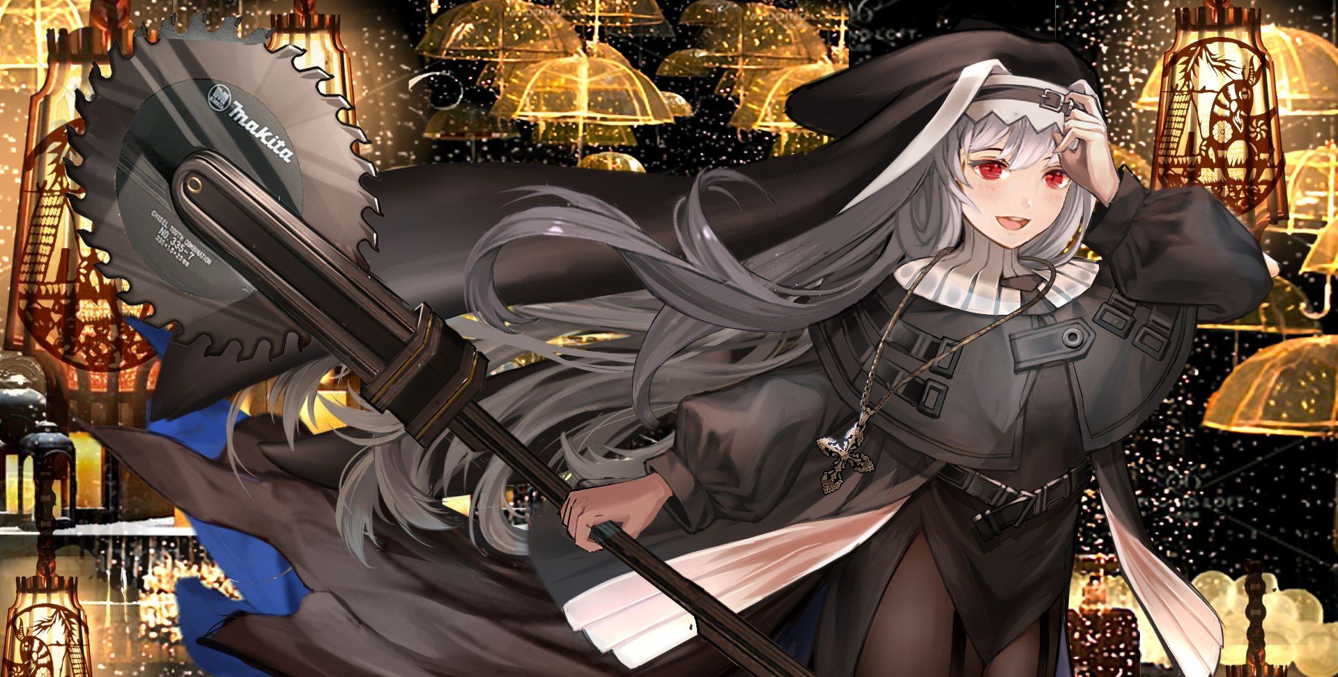 碧蓝航线:爱宕校服cos,永远守护着舰长您呢!出镜:shika小鹿鹿