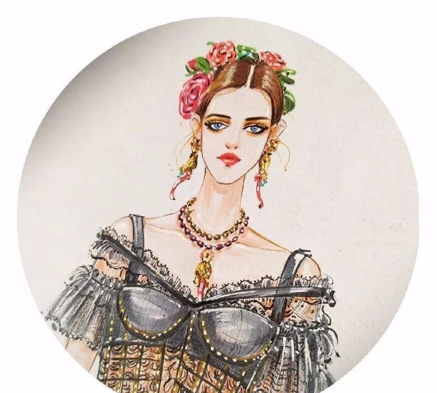 时装画头像分享篇