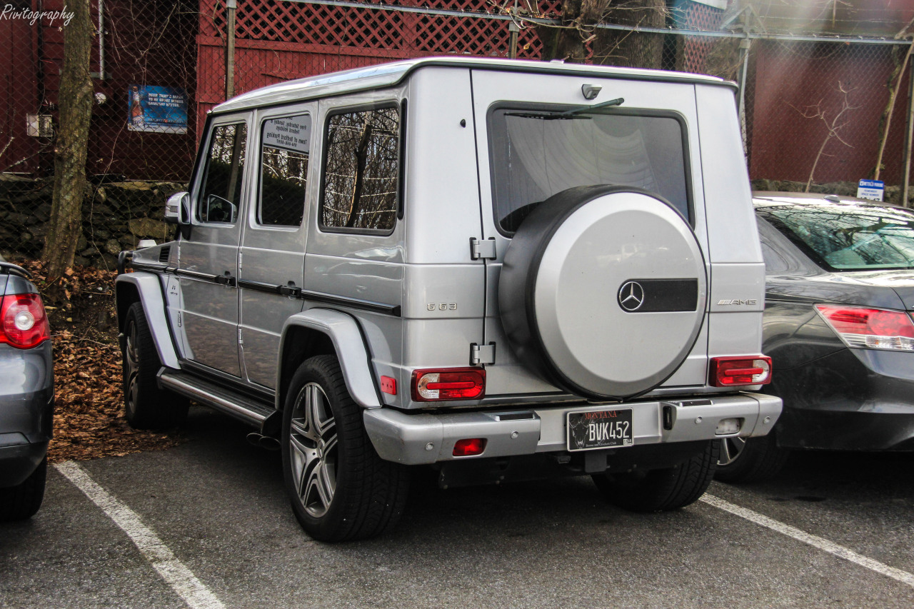 硬汉之中的硬汉,银色奔驰 amg g63