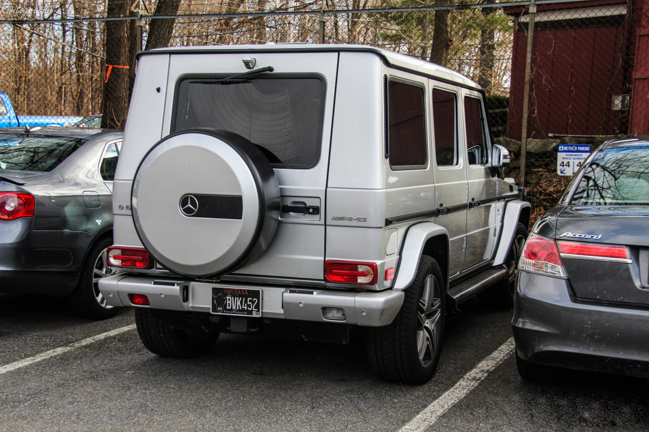 硬汉之中的硬汉,银色奔驰 amg g63