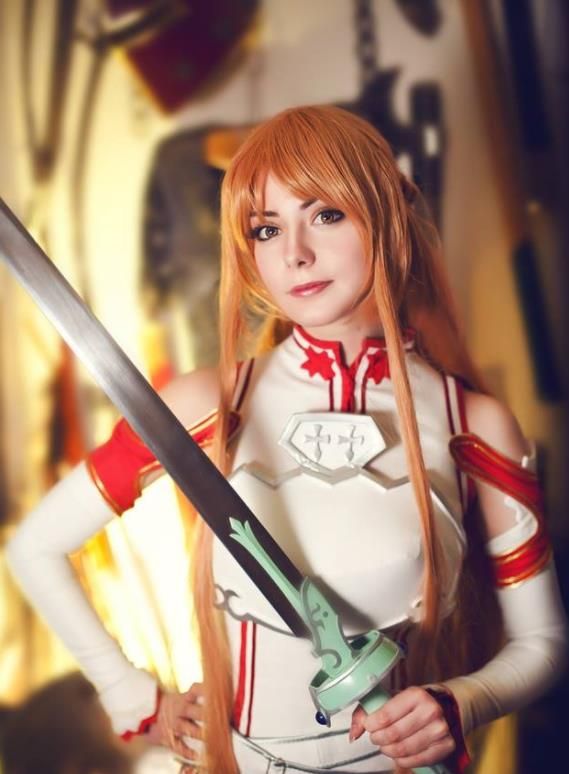 刀剑神域人物cosplay作品欣赏图片数量为8张,出场的人物有:西莉卡