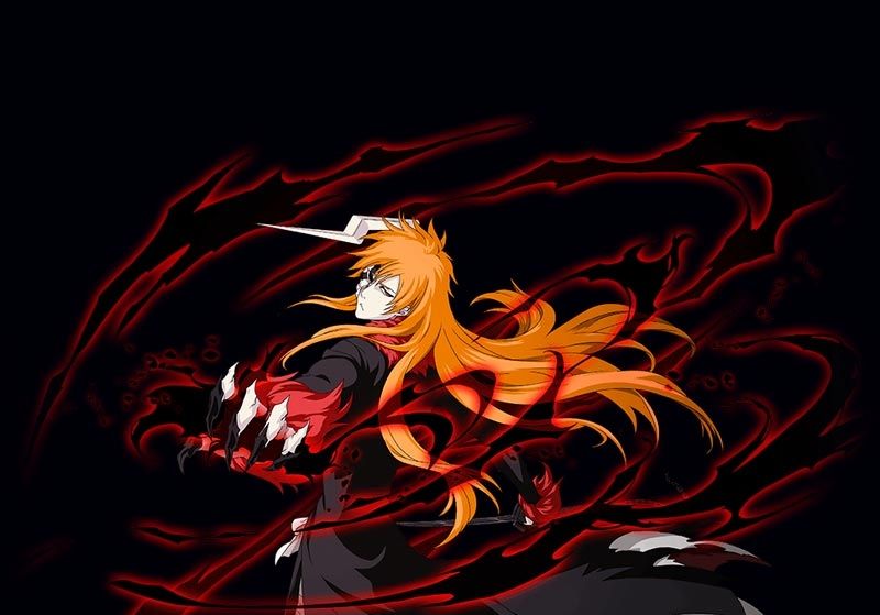 二次元黑崎一护美图:化身死神只为守护你,我心中的美丽少女|二次元|黑