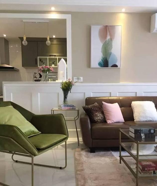 10万打造117平简约两居，满满的小资气息