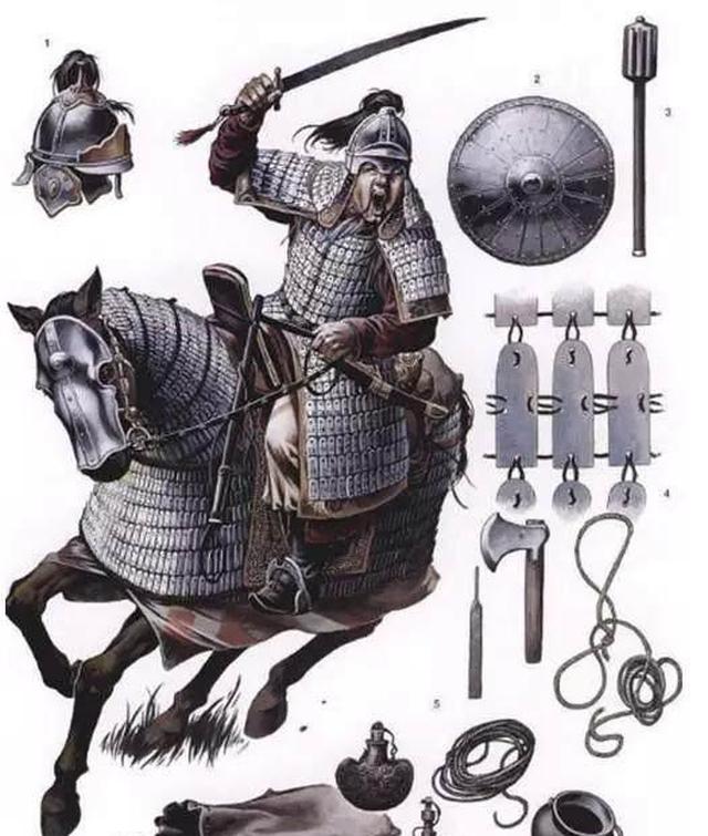 蒙古骑兵仅靠简陋皮甲就能马踏欧亚探秘蒙古皮条甲与罗圈甲