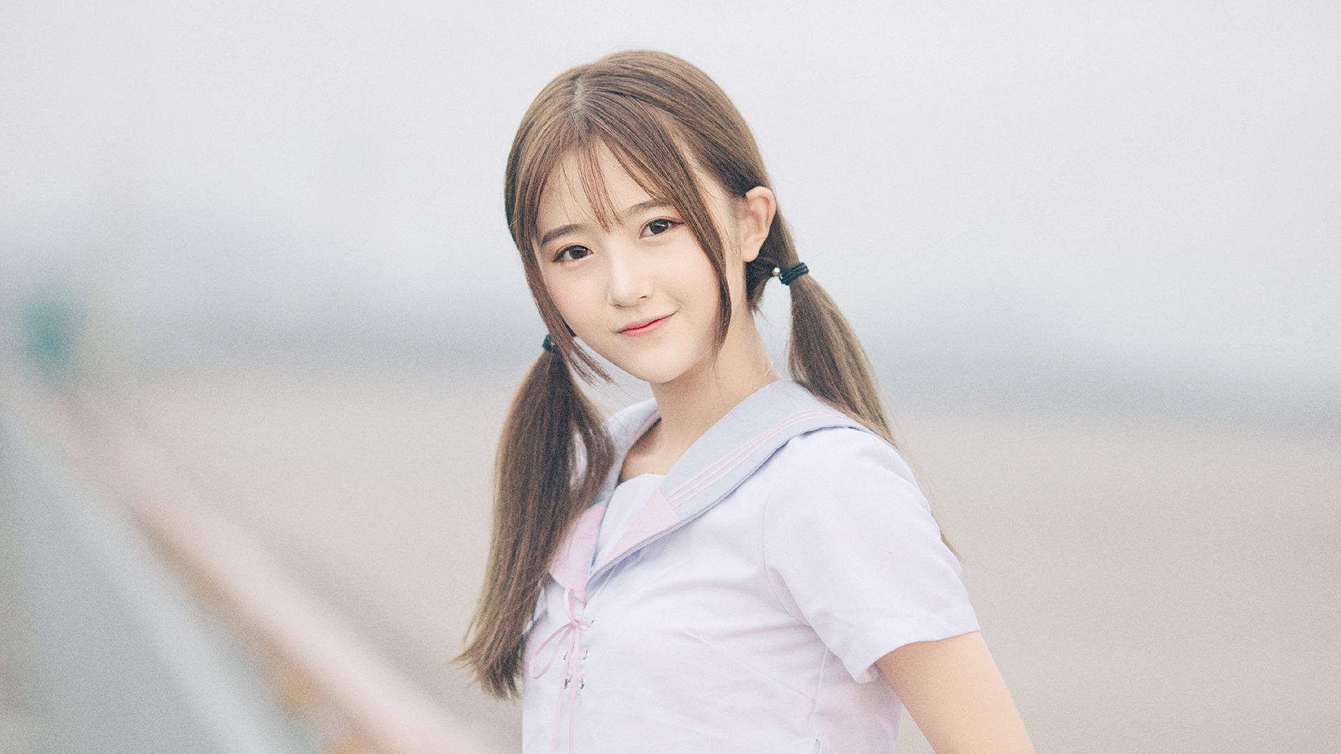 校花美女学生制服清新写真