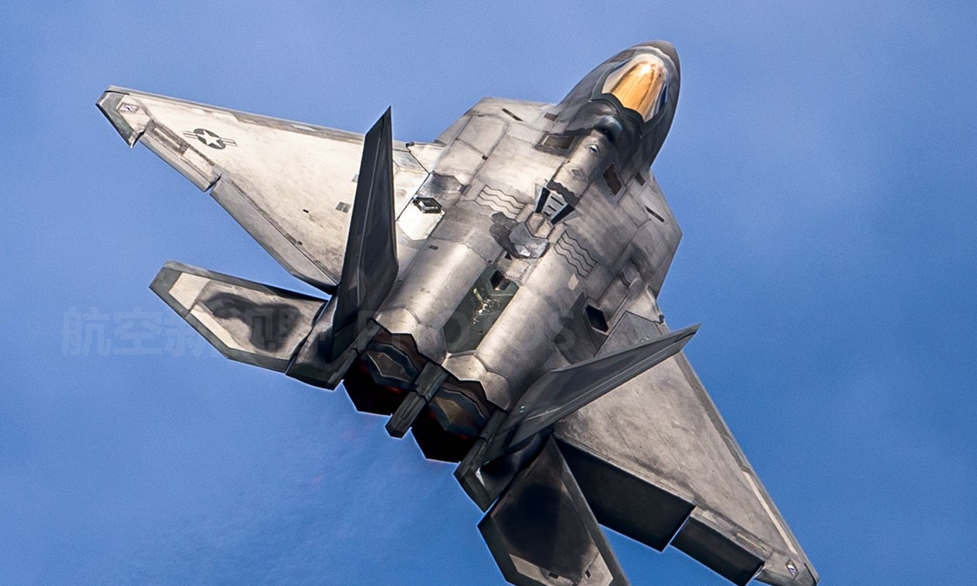 f22猛禽隐形战斗机一些少见的角度微小细节透露一些先进之处