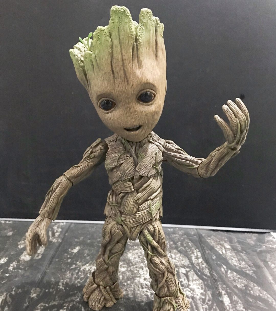 银河护卫队格鲁特树人场景造型手办